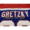 99 Wayne Gretzky WHA Indianapolis Racers Blue White 1978-79 Vintage 100% Ed Any Number Name Retro Hockey Jersey rare