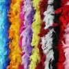 Tira de plumas de pollo, Boa de plumas de pavo de Color para boda, fiesta de cumpleaños, decoraciones de boda, ropa ZZ