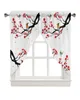 Curtain Chinese Style Flower Bird Window Treatments Curtains For Living Room Bedroom Home Decor Triangular