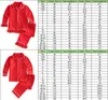 Pyjamas en gros 2023 bébé enfants garçons et filles pyjamas frères et sœurs famille correspondant enfants rouge noël velours PJS 231122