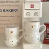 Mokken Kawaii Ins Sneeuwpop Keramische Mok Kerstcadeau Schattig Melk Koffiekopje Afternoon Tea Servies Ontbijt Mode Keuken Decoratie 231121