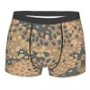 Underpants deserto erbsenmuster pav dot alemão camuflage padrão boxer shorts homens 3d imprimido masculino macio calcinha de calcinha