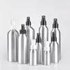 30 ml - 500 ml aluminium drobna mgła butelki sprayu pusta butelka używana jako perfuma olejek eteryczny w wodę butelka kosmetyczna NQXOP