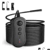 Inspectiecamera's 3,5M lengte Draadloze endoscoop 8,2 mm 5,0 MP 1944P Super Hd Wifi Borescope 2200 Mah Semi-stijve camera voor Android Ios Dh1Em