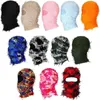 Cycling Caps Masks Balaclava Ejressed Sticked Full Face Ski Mask Hipop Unisex Shiesty Outdoor Camouflage Fleece Fuzzy Beanies 231122