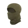 Bandanas Tactical Mask Outdoor Head Hood Silicone Half Face Windproof Headbear Hunting CS Game Mountain Climbing Sunscreen Cap