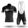 Neues 2022 Irland schwarzes Radsport-Team-Trikot, 19D-Polster, Fahrrad-Shorts-Set, schnell trocknend, Ropa Ciclismo, Herren-Profi-Radtrikot, Maillot Culotte, wear313R