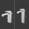 Bathroom Sink Faucets Basin Waterfall Faucet Deck Mounted Black Cold And Water Mixer Tap Vanity Vessel Brass Taps