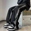 Herren Jeans Y2K Retro Gradual Tie Dyed Workwear Street Hip Hop Loose Wide Leg Pants Casual