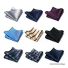 Sarongs Black Handkerchief Colors 최신 스타일의 실크 포켓 스퀘어 골드 맨의 셔츠 액세서리 공생 독립