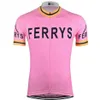 2022 Pro Team Ferrys Roze Zomer Heren Wielertrui Ademend Fiets Kleding Mtb Ropa Ciclismo Fiets Maillot Only204x