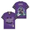 Moive Football Jerseys Stitch Brand X Americas Team 88 Lamb Camp Crystal Lake Jason Black Voorhees Pirate in Tampa Bay Red 12 Brady Waarom So Serious Joker Purple Joker