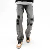 Grote Verkoop heren Broek Stijl Gescheurd Gat Vintage Grijze Baggy Mannen Cargo Jeans Broek Y2K Cloes Rechte Hip Hop katoenen Broek Pantalon