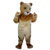 Rozmiar dla dorosłych Brown Lion Mascot Costume Halloween Cartoon Charact Cuit Suit Cmas Outdoor Party Strój unisex promocyjne Ubrania reklamowe