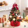 Décorations de Noël décorations de Noël 2024 Ornements de Noël Ensemble d'arbre de Noël de bureau DIY Mini arbre de Noël 231121