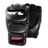 SUOTF Black Fighting MMA Boxing Sports Leather Gloves Tiger Muay Thai fight box mma gloves boxing sanda boxing glove pads mma T191303i