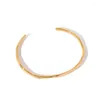 Bangle Punk Girls Critcave-Convex Smooth Men Men Korean Corean Style Darelet Cuff Barkles Gift Gift Open Open Open