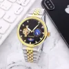 Relojes de pulsera automáticos Tourbillon de lujo para hombre, relojes de cuero informales a la moda, reloj mecánico para hombre, reloj Masculino #89