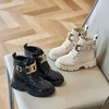 Stivali caldi per ragazze neve autunno inverno bambini alta moda pelle scamosciata gomma morbida piattaforma scarpe sportive sneakers per bambini