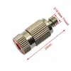 3 16 Male Thread Mist Nozzles High Pressure Anti Drip Fogging Sprinklers Garden Agriculture Cooling Humidify Fittings 50 pcs 21102334f