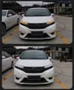 Car Modified Front Light For Honda FIT JAZZ 2014-20 20 Headlights Assembly LED Lens DRL Red Evil Eye Hid Bi Xenon Lights