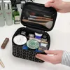 Sacs à cosmétiques sac de mode grande capacité sac à main Portable tissé cosmétiques maquillage brosse stockage ménage voyage lavage 231122