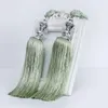 Home Decor Andere 2 -stcs/paar gordijn Tiebacks Tassel kralen balraam riem clips gesp