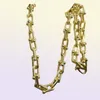 Luxury women's classic necklace 925 Sterling Silver HardWear chain small U Chain luxury brand necklace jewelry AA2203156882106