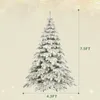 Christmas Decorations 75ft Artificial Tree with 400 LED Lights and 1050 Bendable Branches Holiday Decoration 231121
