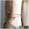 Bangle knoop hart armband Rose goud Sier kleur sterrenbeelden 12 sterrenbeeld mannen legering ronde hanger charme ketting sieraden voor D Dhiyd