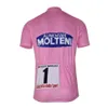 モルテニピンクプロチームサイクリングジャージー長袖CICLISMO MAILLOT CTRICOTA CICLISMO PARA HOMBRE LARGA JERSEY MTB CLOSTION 20202715