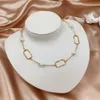 Designer Gold Necklace For Womens Pearl Wedding Necklaces Men Luxury Jewelry Set Pendant Necklace