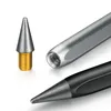 Multi Function Pens و 1pc Black/Gray/Silver Eternal Pencil Penl Pen غير محدودة للكتابة.