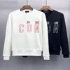 Designer's New Fashion Casual Hoodie Men's Hoodie Pullover Round Neck Pure Cotton Letter Mönster ut ur gatan Matchar alla mäns asiatiska storlek m-xxxl