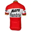 Peut être personnalisé maillot de cyclisme mars Flandria rétro bleu vêtements de vélo porter équitation vtt route ropa ciclismo cool NOWGONOW2470