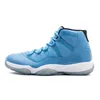 Cherry Jumpman Jordon 11 11s Męskie buty do koszykówki Cool Grey Pantone 72-10 Legenda Blue Hoded Concord Cap and Sukni