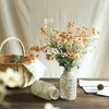 Dekoratif çiçekler 58cm yapay retro kırsal küçük sumi çiçek dekorasyonu oturma odası ve yemek masası