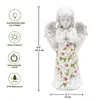 Dekoracje ogrodowe Goodeco Angel Posągi Outdoorowe figurki słoneczne Prezenty dla mamy lub cmentarza Memorial 230422
