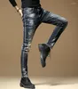 Jeans maschile AL40391 Fashion 2023 Runway Luxury Design European Design Style Abbigliamento