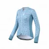 Ensembles de maillots de cyclisme Corée NSR automne maillot de cyclisme pantalon à bretelles ensemble ropa ciclismo vélo vtt vêtements vélo de route costume femmes à manches longues cyclisme ensemble J230422