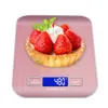 Measuring Tools Digital Kitchen Scale 5kg10kg Stainless Steel Panel USB Charge Precise Small Platform Scale Portable Multifunction LCD Display 230422