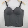 Débardeurs pour femmes Push Up Bustier Soutien-gorge Plus Long Brassiere Femme Luxe Perlé Paillettes Camis Dos Nu Sexy Cropped Top Femmes Sous-vêtements Y3051