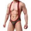 Unterhose Gay Unterwäsche Herren Dessous Sexy Mesh Body Suspensorium Bodywear Wrestling Singlet Leotard Overalls Hosenträger Sexy Teddies Y23