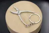 Mini strumento di simulazione Keychain creativa in lega di zinco martello scissors Keyring welching welnch weyring per uomo dono della catena chiave