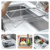 Kitchen Storage Countertop Utensil Holder Clothes Drying Racks Draining Water Cup Dish For Cabinet Convenient