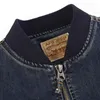 Jaquetas masculinas de alta qualidade denim jaqueta oversized moda streetwear casual casaco masculino roupas outerwear 4xl 66007a