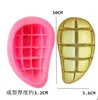 Baking Moulds Large Mango Modeling Silicone Mold Handmade Fondant Cake Kitchen Soap Chocolate.