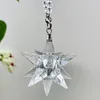 Décorations de jardin Meteor Hammer Crystal Pendentif de voiture suspendu Décor intérieur Suncatcher Rétroviseur Suspension Auto Accessoires Bijoux Cadeau 230422