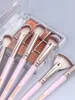 Make-up gereedschap Maange 25 stuks Foundation Brush Sets Professionele cosmetische concealer Oogschaduw Dichte zachte borstels voor vrouwen Schoonheid 231122