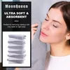 Handdoek Microvezel Gezichtsdoekjes Sneldrogend washandje 6-pack Premium zachte make-up Donkere badkamerset Borduur handdoeken voor